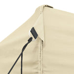 ZNTS Foldable Tent Pop-Up 3x6 m Cream White 42507