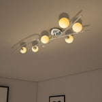 ZNTS Ceiling Lamp with 6 LED Bulbs G9 240 W 50493