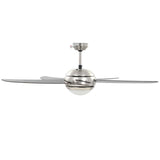 ZNTS Ornate Ceiling Fan with Light 128 cm Brown 50539