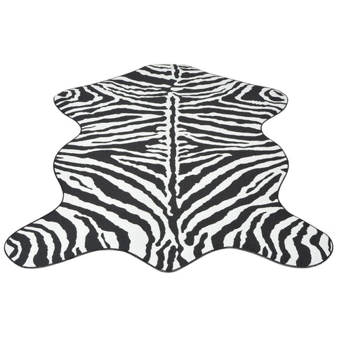 ZNTS Shaped Rug 150x220 cm Zebra Print 131921