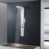 ZNTS Shower Panel System Stainless Steel Square 142371