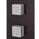 ZNTS Shower Panel System Glass Brown 142374