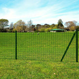 ZNTS Euro Fence Steel 10x1.96 m Green 142376