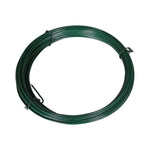 ZNTS Chain Link Fence with Posts 1.97x15 m Green 142419
