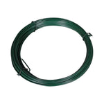 ZNTS Chain Link Fence with Spike Anchors 1.97x25 m Green 142422