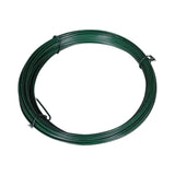 ZNTS Chain Link Fence with Spike Anchors 1.97x25 m Green 142422