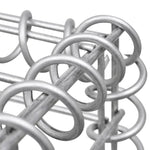 ZNTS Gabion Basket U-Shape Galvanised Steel 160x20x150 cm 142545