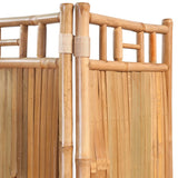 ZNTS 5-Panel Room Divider Bamboo 200x160 cm 243716