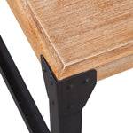 ZNTS Coffee Table Solid Acacia Wood 100x60x45 cm 243914