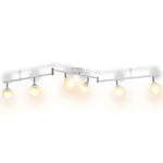 ZNTS Ceiling Lamp with 6 Shades G9 Chrome 244376