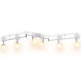 ZNTS Ceiling Lamp with 6 Shades G9 Chrome 244376