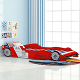 ZNTS Children's Race Car Bed 90x200 cm Red 244464