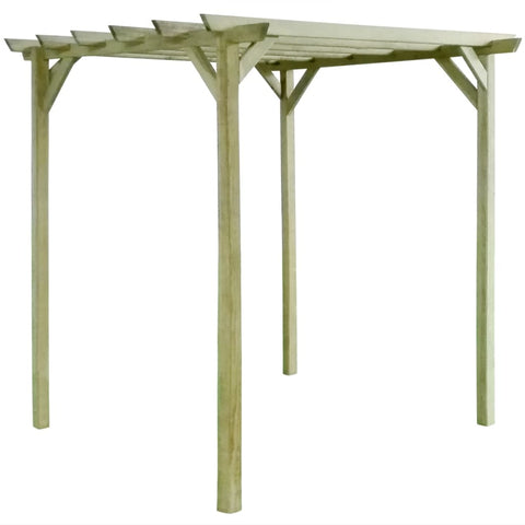 ZNTS Garden Pergola 2x2x2 m Impregnated Pinewood 43323