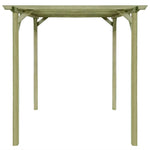 ZNTS Garden Pergola 2x2x2 m Impregnated Pinewood 43323