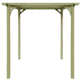 ZNTS Garden Pergola 2x2x2 m Impregnated Pinewood 43323