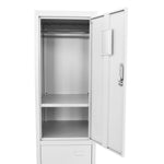 ZNTS Locker Cabinet with 2 Compartments 38x45x180 cm 244473