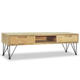 ZNTS TV Cabinet 120x35x35 cm Solid Teak 244575