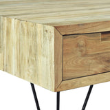 ZNTS TV Cabinet 120x35x35 cm Solid Teak 244575
