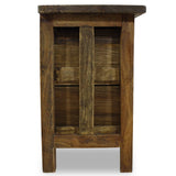ZNTS Nightstand Solid Reclaimed Wood 40x30x51 cm 244487