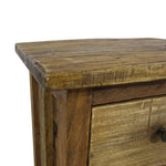 ZNTS Nightstand Solid Reclaimed Wood 40x30x51 cm 244487