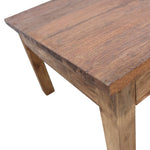 ZNTS Coffee Table Solid Reclaimed Wood 98x73x45 cm 244493
