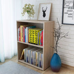 ZNTS Bookshelf Chipboard 60x31x78 cm Oak 244877