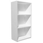 ZNTS Bookshelf Chipboard 60x31x116.5 cm White 244880