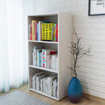 ZNTS Bookshelf Chipboard 60x31x116.5 cm White 244880