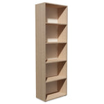 ZNTS Bookshelf Chipboard 60x31x190 cm Oak 244883