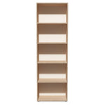 ZNTS Bookshelf Chipboard 60x31x190 cm Oak 244883