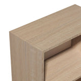 ZNTS Bookshelf Chipboard 60x31x190 cm Oak 244883