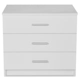 ZNTS Chest of Drawers Engineered Wood 71x35x68 cm White 244888