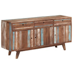 ZNTS Sideboard Solid Wood Vintage 145x40x75 cm 244964