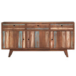 ZNTS Sideboard Solid Wood Vintage 145x40x75 cm 244964