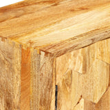 ZNTS Sideboard Solid Mango Wood 118x35x75 cm 245135