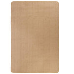 ZNTS Area Rug Jute with Latex Backing 160x230 cm Natural 245287
