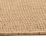 ZNTS Area Rug Jute with Latex Backing 160x230 cm Natural 245287