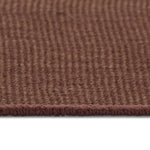 ZNTS Area Rug Jute with Latex Backing 140x200 cm Dark Brown 245300