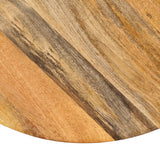 ZNTS Bar Set 5 Pieces Solid Mango Wood 245272
