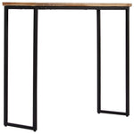 ZNTS Console Table Solid Reclaimed Teak 90x30x76 cm 245418