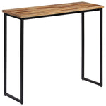 ZNTS Console Table Solid Reclaimed Teak 90x30x76 cm 245418