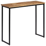 ZNTS Console Table Solid Reclaimed Teak 90x30x76 cm 245418