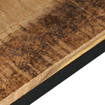 ZNTS Bench Solid Mango Wood 110x35x45 cm 244902