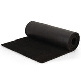 ZNTS Doormat Coir 17 mm 100x300 cm Black 132652