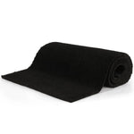 ZNTS Doormat Coir 24 mm 100x300 cm Black 132660