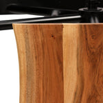 ZNTS Bar Table with Benches Solid Acacia Wood 180x50x107 cm 245378