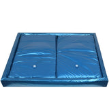 ZNTS Waterbed Mattress Set with Liner and Divider 200x200 cm F3 245672
