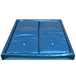 ZNTS Waterbed Mattress Set with Liner and Divider 200x220 cm F3 245674