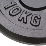 ZNTS Weight Plates 4 pcs 2x10 kg+2x5 kg Cast Iron 91395