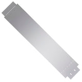 ZNTS Lawn Fence 10 pcs Galvanised Steel 100x20 cm 274902